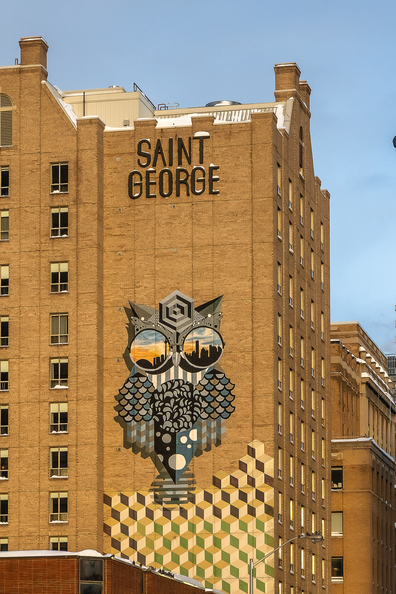 Owl Mural Toronto